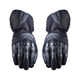 Guanti Moto FIVE WFX SKIN EVO GTX Invernali Impermeabili in Pelle Nero
