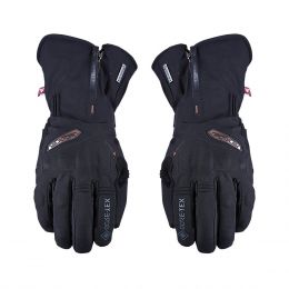Women Motorcycle Gloves FIVE WFX CITY GTX LONG Winter Waterproof Leather Black