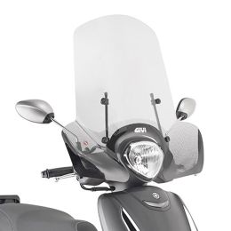 GIVI transparent windscreen 49.5x65.5cm for YAMAHA D'elight 125