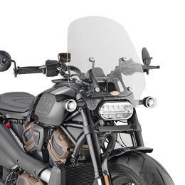 Parabrezza GIVI trasparente 44x45cm per HARLEY DAVIDSON Sportster S 1250