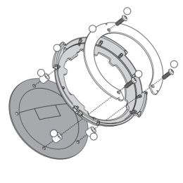 GIVI BF04 Tanklock/TanklockED ring