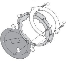Flangia serbatoio Tanklock/TanklockED GIVI BF05