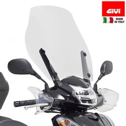 Parabrezza GIVI intercambiabile trasparente 51,5x49cm per HONDA SH 300i
