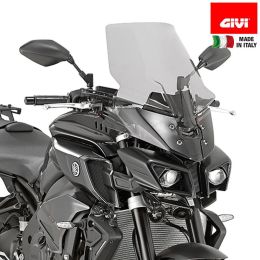 GIVI rauchfarbige austauschbare Windschutzscheibe 53,5x42cm für YAMAHA MT-10