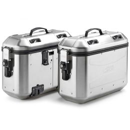 GIVI DLMK36A TREKKER DOLOMITI Pair of Monokey side cases aluminum 36L