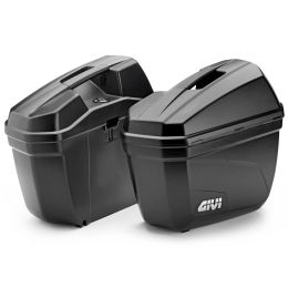 GIVI E22 Pair of Monokey side cases black 22L