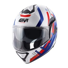 Casco Modulare GIVI X30 Pulsar Bianco Blu Rosso