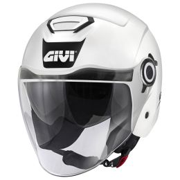 Casco jet urbano GIVI 12.5 Solid bianco lucido