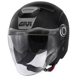 Casco jet urbano GIVI 12.5 Solid nero opaco