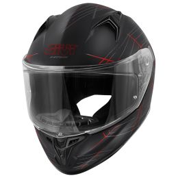 Integralhelm GIVI 50.7 Phobia Mattschwarzrot