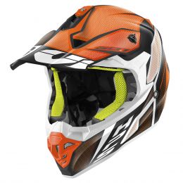 Casco Motocross GIVI 60.1 Invert Nero Arancio