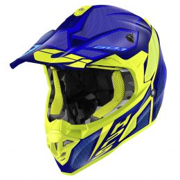 Casco Motocross GIVI 60.1 Invert Blu Giallo