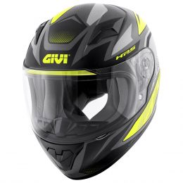 Child Motorcycle Helmet GIVI J04 Evo Follow Matt Black Yellow