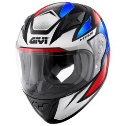 GIVI J04 Evo Follow Kinder-Motorradhelm schwarz blau rot