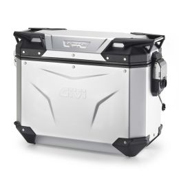 GIVI TREKKER OUTBACK EVO SMART Left side case anodized 37L