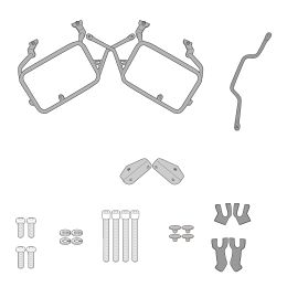 Telai laterali Monokey Cam-Side GIVI PLO2145CAM PL ONE-FIT