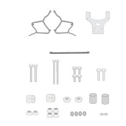 GIVI PLX4114 Monokey Side frames