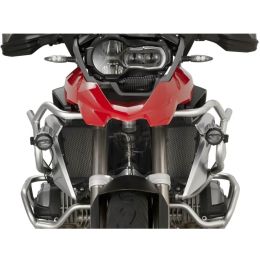 GIVI black stainless steel radiator guard for BMW