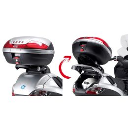 Portapacchi Monokey GIVI SR134 ribaltabile con piastra