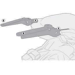 GIVI SR4114 Monokey/Monolock rear rack without plate