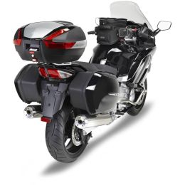 GIVI SRA2109 Monokey Gepäckträger anodisiertes Aluminium mit Platte