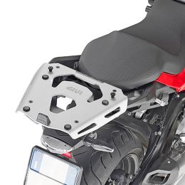 Portapacchi Monokey GIVI SRA5137 alluminio anodizzato con piastra
