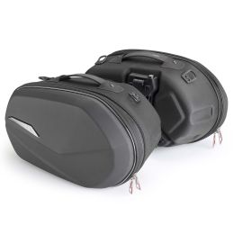 GIVI ST609+ Pair of Easylock side bags expandable 25L