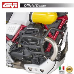 GIVI Rohr schwarz Paramotor für MOTO GUZZI V85 TT