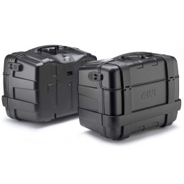 GIVI TRK46B TREKKER Pair of Monokey side cases Black Line 46L