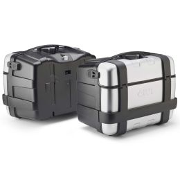GIVI TRK46N TREKKER Paar Monokey Seitenkoffer anodisiert 46L