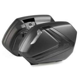 GIVI V37NN TECH Pair of Monokey Side cases carbon look smoked 37L