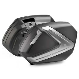 GIVI V37 TECH Pair of Monokey Side cases black smoked 37L