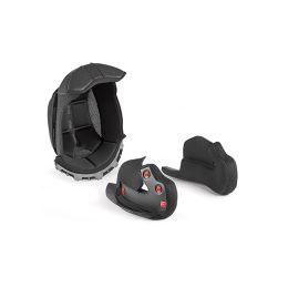 Interno Imbottitura Casco Completo Grigio per GIVI X25 / X27 Taglia XL