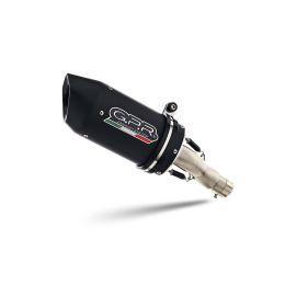 GPR Furore Evo4 Black Slip-On Auspuff für Suzuki GSX-S 1000 GT 2017-2020