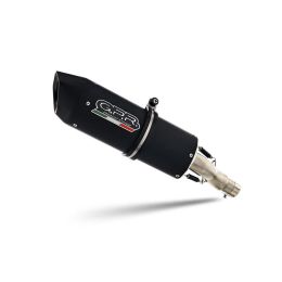 GPR Slip-On Auspuff Furore Schwarz für Honda MSX/Grom 125 2013-2017