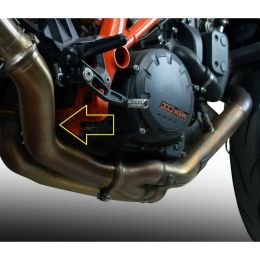 GPR austauschbare Renn-Decat-Rohr für KTM Super Duke 1290 R