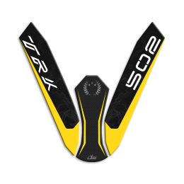 ADESIVO 3D PARAFANGO IRIDEA DESIGN CARBON GIALLO
