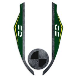 ADESIVO 3D PARAFANGO IRIDEA DESIGN VERDE GIALLO