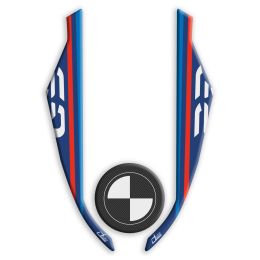 Adesivo 3D parafango IRIDEA DESIGN blu rosso