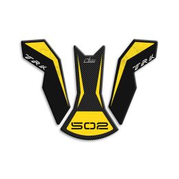 ADESIVO 3D PARAFANGO SLIM IRIDEA DESIGN CARBON GIALLO