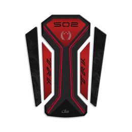 ADESIVO 3D PARASERBATOIO SLIM IRIDEA DESIGN CARBON ROSSO