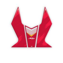 Adesivo 3D retroscudo IRIDEA DESIGN rosso