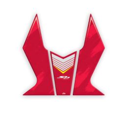 Adesivo 3D retroscudo IRIDEA DESIGN rosso