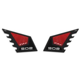 ADESIVI 3D LATO SERBATOIO IRIDEA DESIGN CARBON ROSSO