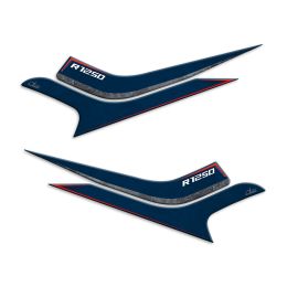 ADESIVI 3D LATO SERBATOIO IRIDEA DESIGN BLU ROSSO
