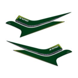 ADESIVI 3D LATO SERBATOIO IRIDEA DESIGN VERDE GIALLO