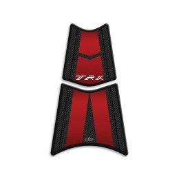 ADESIVO 3D SERBATOIO SUPERIORE IRIDEA DESIGN CARBON ROSSO