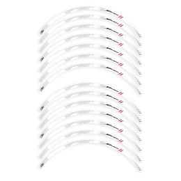 Wheel rim stickers IRIDEA DESIGN white
