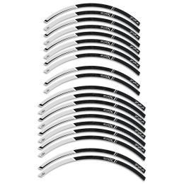 Wheel rim stickers IRIDEA DESIGN carbon grey