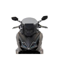 Kit cupolino ISOTTA fumè chiaro spesso per KYMCO Downtown gt con attacchi